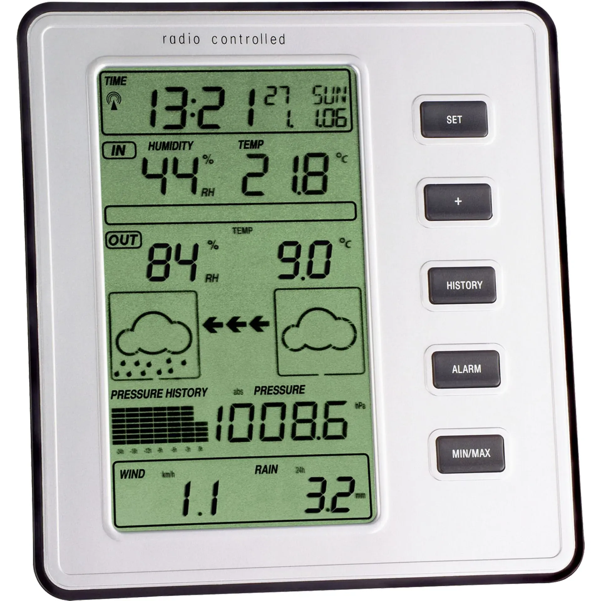 Preisvergleich Produktbild TFA 35107754 Stratos Funkwetterstation