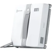 Ecovacs WINBOT Mini Fensterputzroboter, kompaktes Design, Doppel-Düsen mit Ultraschall-Zerstäubung, 9-Stufen-Schutzsystem, intelligente Pfadplanung, 3 Reinigungsmodi, Anti-Rutsch-System, Grau