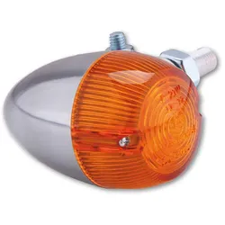 HIGHSIDER smart Bullet Light 1 Anzeige Silber/Orange E-geprüft (1Stk), gelb