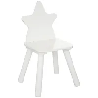 Atmosphera Créateur d'intérieur Kinderstuhl Sterne Kiefer  weiß