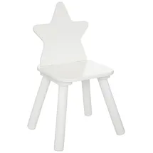 Atmosphera Créateur d'intérieur Kinderstuhl Sterne Kiefer  weiß