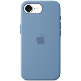 Apple iPhone 16e Silikon Case winterblau