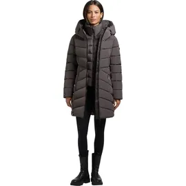 khujo Damen Steppacke Dier graphite grey S