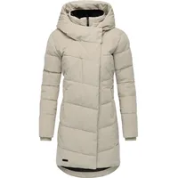 Ragwear Wintermantel Pavla Cordy YOUMODO Wasserdichter Steppmantel in Kord-Optik braun XXXL (46)