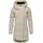 Ragwear Damen Langer Wintermantel wasserdicht in Kord-Optik warmer Steppmantel mit Samt-Haptik Pavla Cordy YOUMODO Bone Gr. 3XL - 3XL