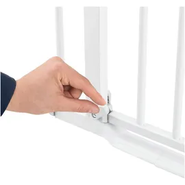 hauck Clear Step 2 Klemmgitter / 9 cm Erweiterung, White