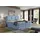 MID.YOU Boxspringbett 160 x 200 cm H2/H3 Blau