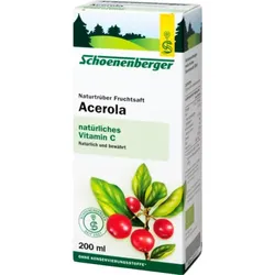 ACEROLA SAFT Schoenenberger Heilpflanzensäfte 3X200 ml
