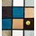 Gözze Cashmere-Feeling Antigua 150 x 200 cm aqua/taupe/petrol