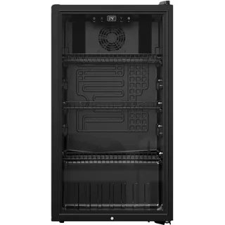 PKM GKS83B Getränkekühlschrank 89 l 83 cm hoch Schwarz