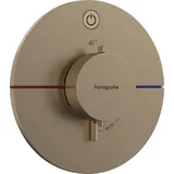 Hansgrohe ShowerSelect Comfort S Thermostat Unterputz, für 1 Verbraucher, brushed bronze