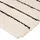 5five simply smart 5five - gestreifter mikrofaser-Teppich 50x120cm weiß