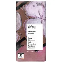 Schokoladentafel - Zartbitter Mandel 100g