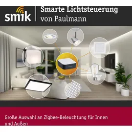 Paulmann Plug & Shine Bundle Smart Home smik Gateway 1 St. Weiß/Grau