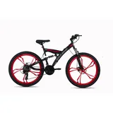 WYLD Topspin 26 Zoll RH 46 cm schwarz/rot