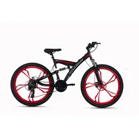 WYLD Topspin 26 Zoll RH 46 cm schwarz/rot
