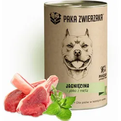 Paka Zwierzaka Lamm und Apfel mit Minze (400g)