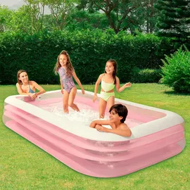 Intex Aufblasbarer Pool Für Kinder 305x183x56 Cm - Pink - One Size