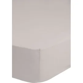 HIP Spannbettlaken Satin 180 x 220 cm sand