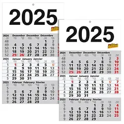 2 office discount 3-Monats-Wandkalender 2025