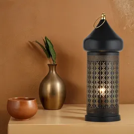 Marrakesch Orient & Mediterran Interior Tangis Schwarz