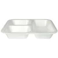 Papstar Siegelschalen, XPS 3-geteilt 1350 ml 4,2 cm x