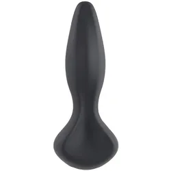 Plug Anal Gender X HIP TO BE SQUARE Schwarz (9,5 cm)