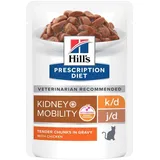 Hill's Prescription Diet Feline k/d + Mobility mit Huhn 12 x 85 g