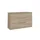 CDF Schubladenkommode 120 x 75 x 40 cm Braun