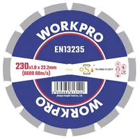 WorkPro GSOSSE-4 Trennscheibe 230 mm 1 St. Keramik, Porzellan,