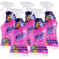 Vanish Oxi Action Multi-Flecken Color 750ml mit Farbschutz (5er Pack)