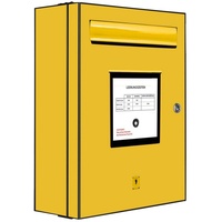 Banjado XXL Medizinschrank Abschliessbar 35x46x15cm Arzneischrank Anthrazit Aus Metall