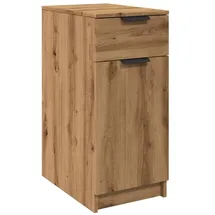 vidaXL Artisan-Eiche Aktenschrank 33 x 50 x 75 cm braun