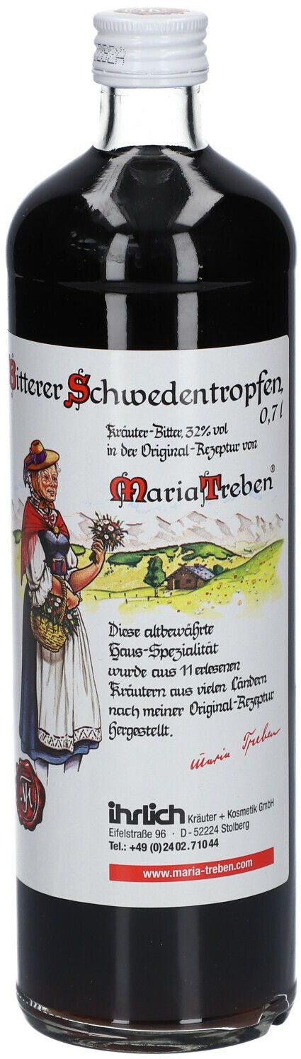 Maria Treben® Bitterer Schwedentropfen 32% vol.