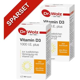 Dr. Wolz Vitamin D3 Kapseln 1000 I.E. 60 St.