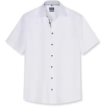Olymp Businesshemd OLYMP "OLYMP Luxor, modern fit, New Kent", Herren, Gr. 41, Normaler Arm, weiß, 100% Baumwolle, Hemden
