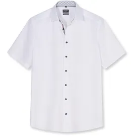 Olymp Businesshemd OLYMP "OLYMP Luxor, modern fit, New Kent", Herren, Gr. 41, Normaler Arm, weiß, 100% Baumwolle, Hemden