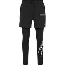 Plein Sport Jogginghose Regular Schwarz L