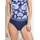 bonprix Badeanzug Damen Blau 40