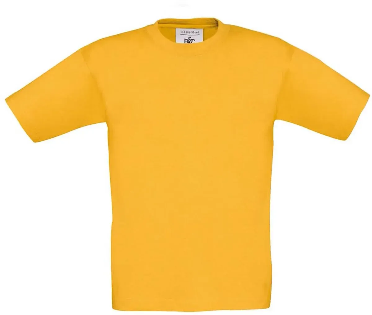 B&C Kinder T-Shirt TK300 gold 9/11 (134/146)
