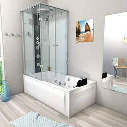 Whirlpool Wanne Duschtempel Dusche Duschkabine K05-R01-WP 90x180 cm ohne 2K Scheiben Versiegelung