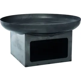 Redfire Feuerschale Juva Industrial Ø 80 cm Schwarz