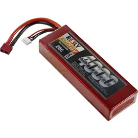 Reely Modellbau-Akkupack (LiPo) 11.1V 4000 mAh Zellen-Zahl: 3 20 C Hardcase T-Stecksystem