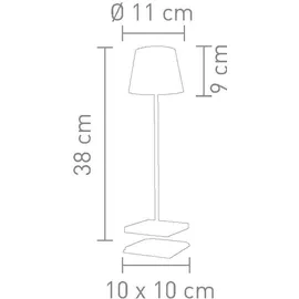 SOMPEX Outdoorleuchte Troll 2.0 olivgrün