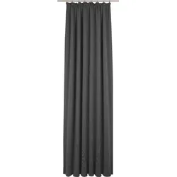 Vorhang ADAM "Uni Collection" Gr. 3, grün (olivgrün), B:145cm H:225cm, Baumwolle (Bio-Baumwolle), Gardinen