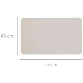 Douceur d'intérieur Douceur d’Intérieur Bodenmatte, beige | Gr.: onesize