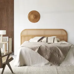 Bett-Kopfteil Hector aus Teakholz, 190 cm