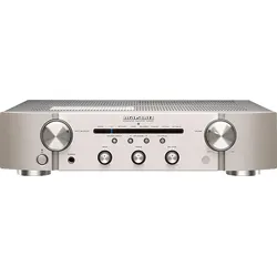 MARANTZ PM6007 Vollverstärker (2Kanäle, 60 Wattpro Kanal, Silber-Gold)