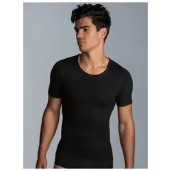 Unterhemd TRIGEMA "TRIGEMA Unterhemd Feinripp im Doppelpack", Herren, Gr. 8, Normalgrößen, schwarz, 100% Baumwolle (Bio-Baumwolle kbA), basic, Kurzarm, Unterhemden