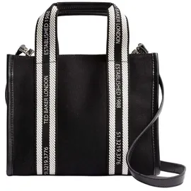 Ted Baker Umhängetasche Georjea Branded Webbing Canvas Small Tote Ecru